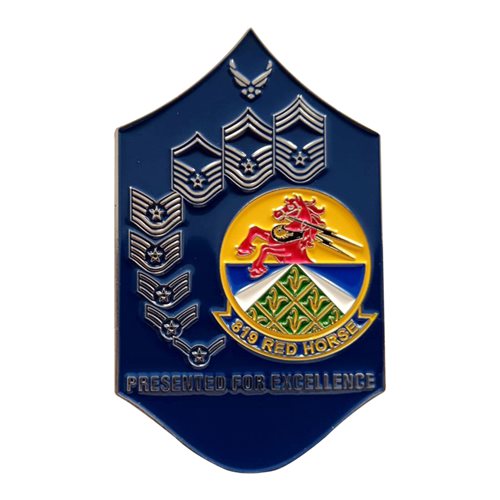 819 Redhorse SQ Challenge Coin - View 2