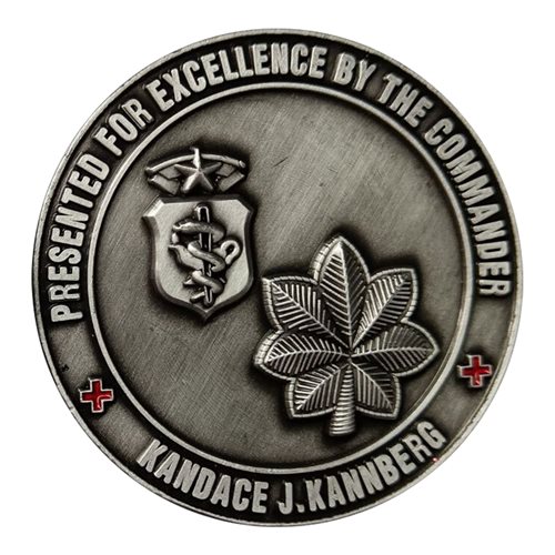 141 MDG Det 1 Kandace J Kannberg Commander Challenge Coin - View 2