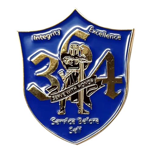 364 TRS Commander Challenge Coin - View 2