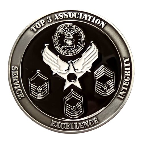 412 TW Top 3 Association Challenge Coin