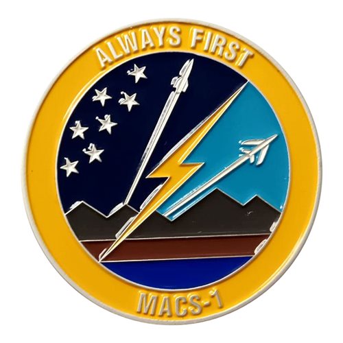 MACS-1 Co K Challenge Coin - View 2