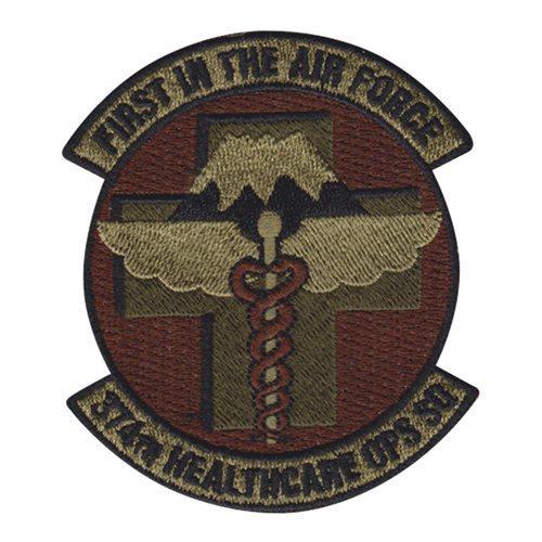 374 HCOS First In The Air Force OCP Patch