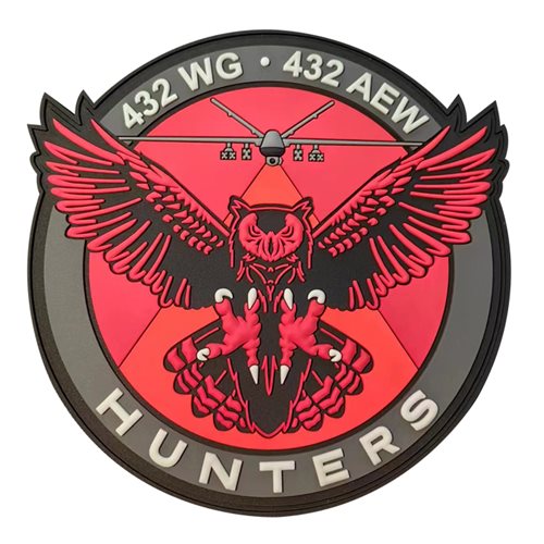 432 WG Hunters PVC Patch