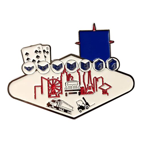 99 LRS Command 3 Inch Challenge Coin - View 2