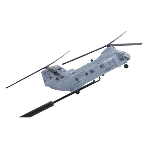 HMM-268 CH-46 Sea Knight Custom Airplane Model Briefing Stick - View 3