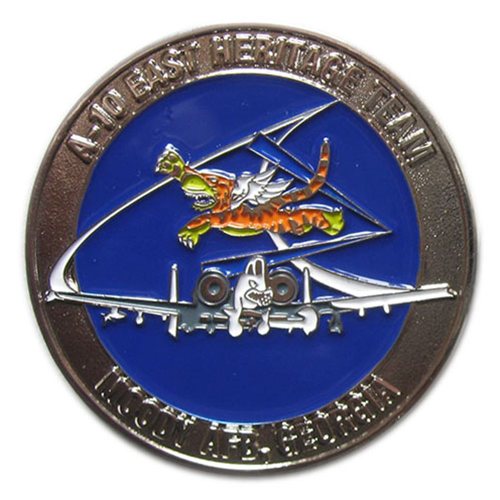 A-10 East Demo Team Custom Air Force Heritage Challenge Coin