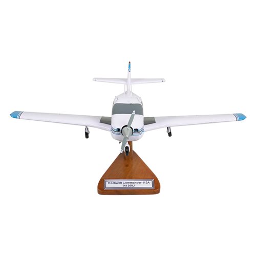 Rockwell Commander 112 Custom Aircraft Model - View 3