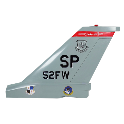 52 FW F-16C Fighting Falcon Tail Flash  - View 2