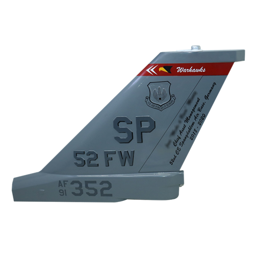 52 FW F-16C Fighting Falcon Tail Flash  - View 3