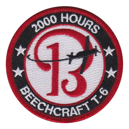 Beechcraft T-6 2000 Hours Patch 