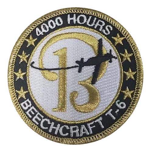 Beechcraft T-6 4000 Hours Patch 