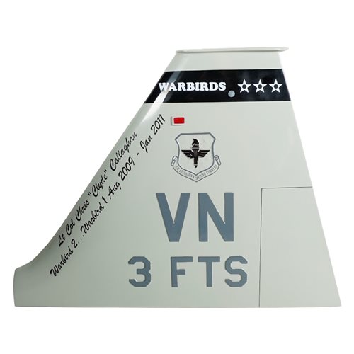 3 FTS T-38 Airplane Tail Flash