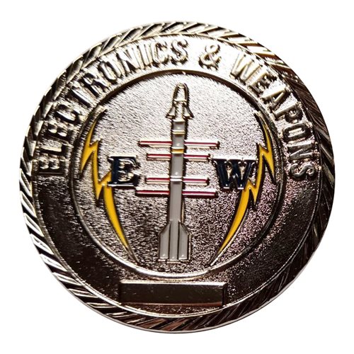 425 FS Electronics Challenge Coin