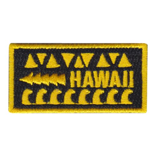 199 FS Hawaii Yellow Pencil Patch