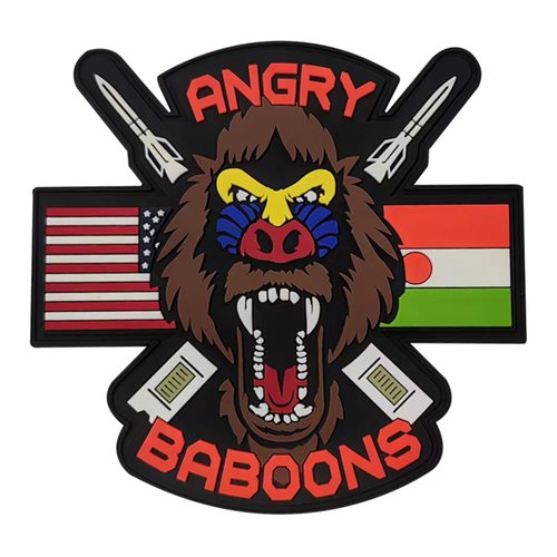 409 AEG Angry Baboons PVC Patch