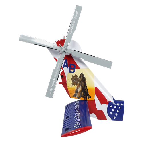 Design Your Own Custom MH-60 Helicopter Tail Flash - View 2