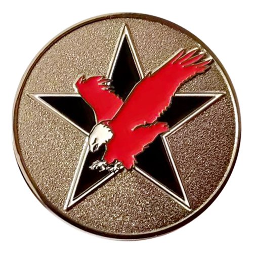 53 TEG DET 3 Red Eagles Coin  - View 2