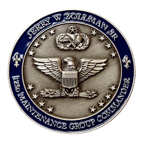 123 MXG Zollman Commander Challenge Coin