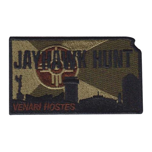 127 COS Jayhawk Hunt Patch