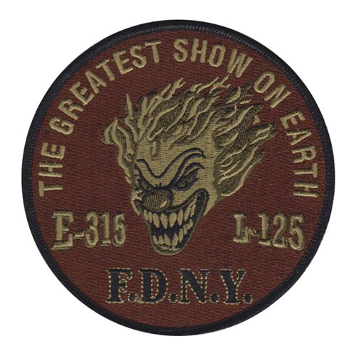FDNY The Greatest Show On Earth OCP Patch