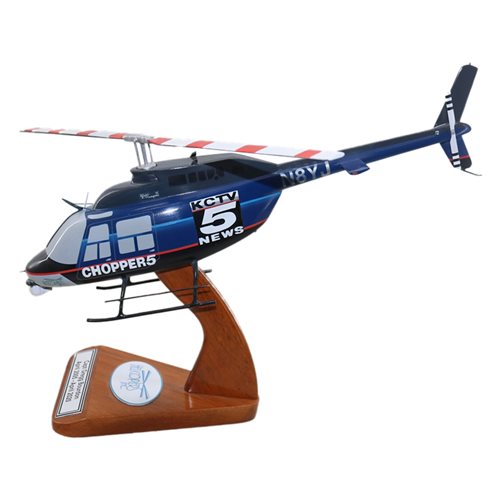 Design Your Own Bell 206 Jet Ranger Helicopter Model - View 2