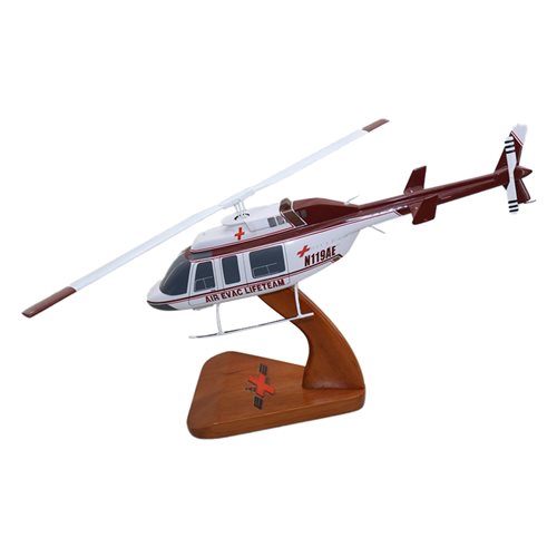 Design Your Own Bell 206 Jet Ranger Helicopter Model - View 3