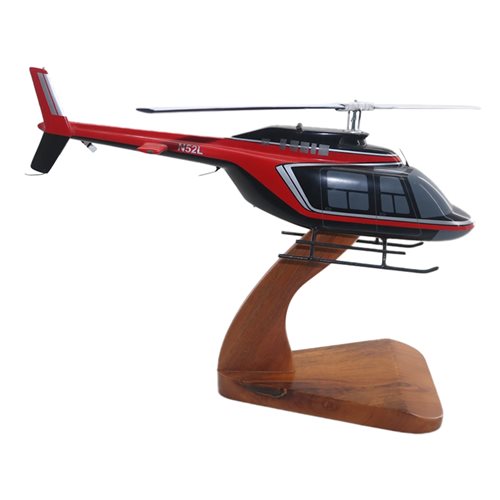 Design Your Own Bell 206 Jet Ranger Helicopter Model - View 5