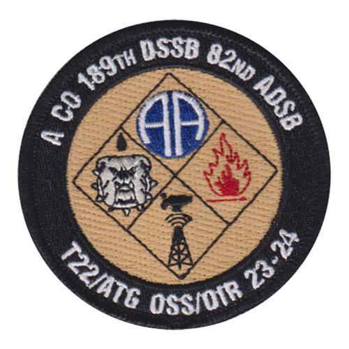 A Co 189th DSSB Patch