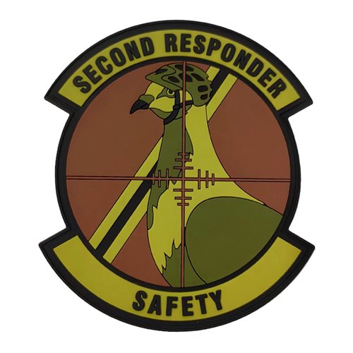 379 AEW Safety Second Responder OCP PVC Patch