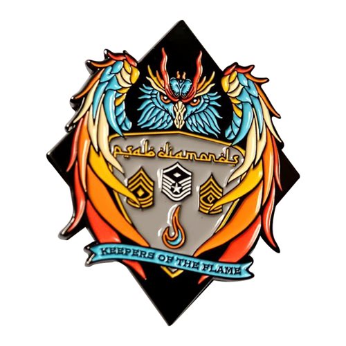 378 AEW PSAB Diamonds Challenge Coin - View 2