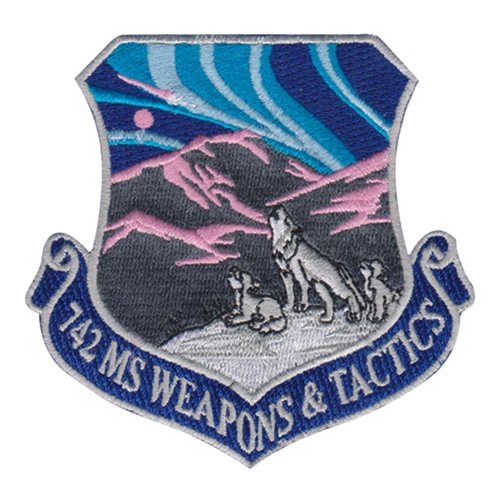 742 MS Howling Wolves Patch