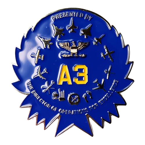 15 AF A3 Director's Challenge Coin - View 2