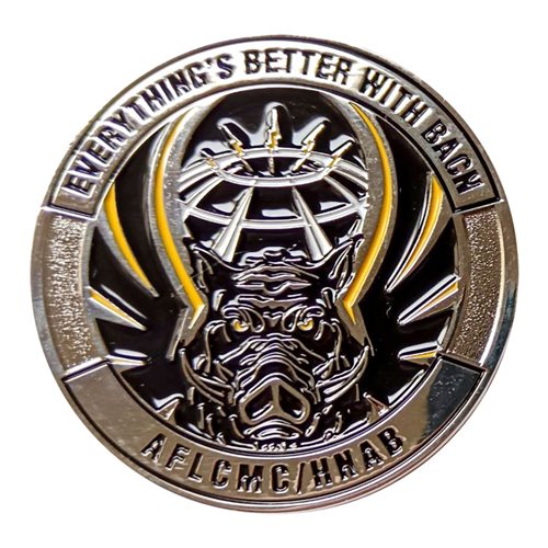 AFLCMC HNAB Battlefield Airborne Communications Node Challenge Coin