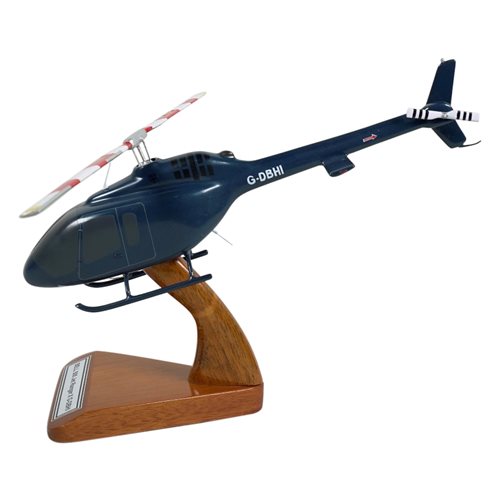 Design Your Own Bell 505 Jet Ranger X Helicopter Model - View 3