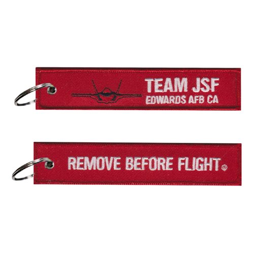 461 FLTS Team JSF RBF Red Key Flag