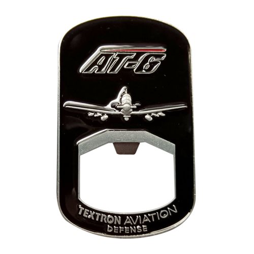 TAD T-6 AT-6 Bottle Opener Challenge Coin - View 2