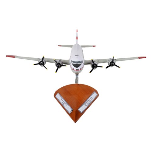 Alaska Air Fuel Douglas DC-4 Custom Aircraft Model - View 3