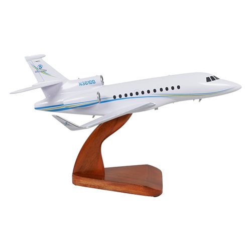 Falcon 900EX Custom Airplane Model - View 4