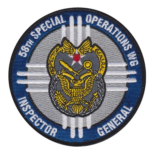 58 SOW Inspector General Patch