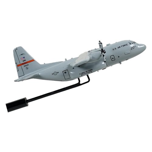 169 AS C-130H Hercules Custom Airplane Model Briefing Stick - View 3