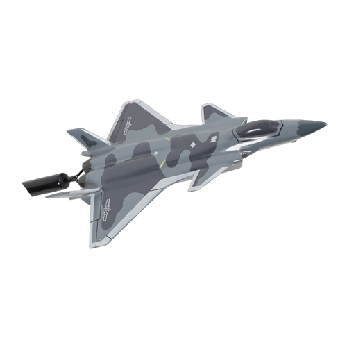 PLAAF J-20 Custom Airplane Model Briefing Sticks - View 7