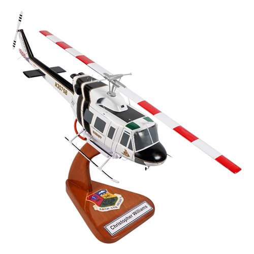 Bell 212 Helicopter Model - View 5
