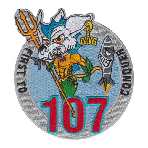 USS Gravely DDG 107 Sea Dog Patch