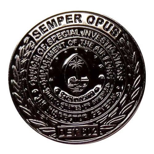 OSI Det 602 Inspector General Challenge Coin