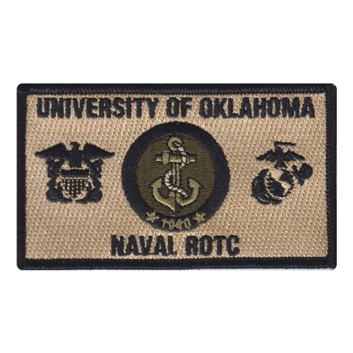 NROTC University of Oklahoma Civi Et Reipublicae NWU Type III Patch
