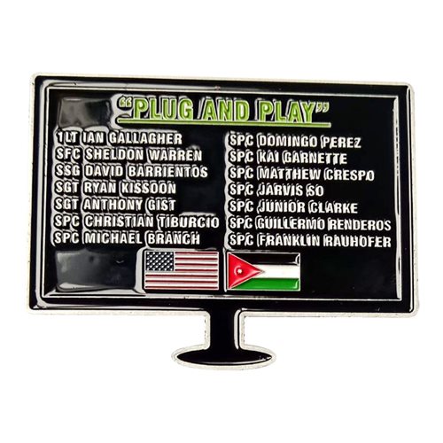 C Co. 101 ESB, NYARNG Challenge Coin - View 2