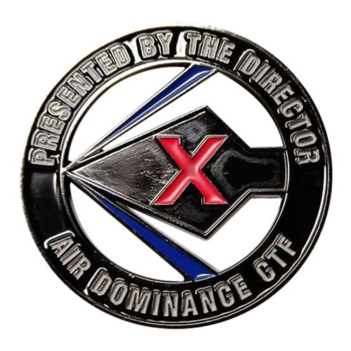 411 FLTS Air Dominance CTF Director Challenge Coin - View 2