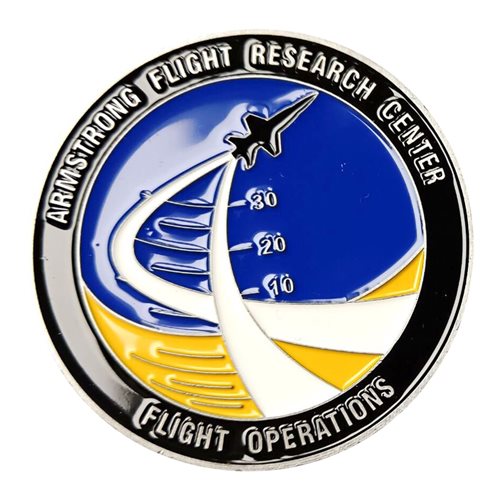 NASA Armstrong Flight Operations Challenge Coin
