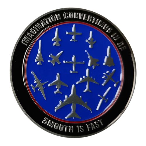 NASA Armstrong Flight Operations Challenge Coin - View 2