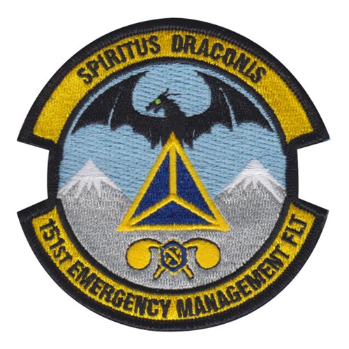 151 CES Emergency Management Flight Patch